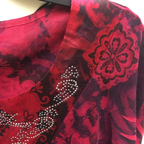 UNITY WORLD WEAR Small PS Blouse NWOT Never Worn - Picture 2 of 8